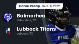Recap: Balmorhea  vs. Lubbock Titans 2022
