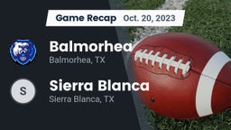 Recap: Balmorhea  vs. Sierra Blanca  2023
