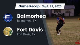 Recap: Balmorhea  vs. Fort Davis  2023