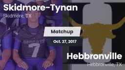 Matchup: Skidmore-Tynan High vs. Hebbronville  2017