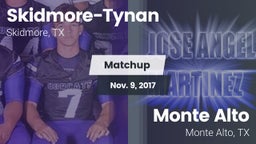 Matchup: Skidmore-Tynan High vs. Monte Alto  2017