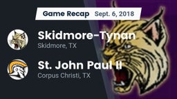 Recap: Skidmore-Tynan  vs. St. John Paul II  2018