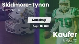 Matchup: Skidmore-Tynan High vs. Kaufer  2019