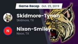 Recap: Skidmore-Tynan  vs. Nixon-Smiley  2019