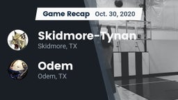 Recap: Skidmore-Tynan  vs. Odem  2020