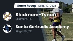 Recap: Skidmore-Tynan  vs. Santa Gertrudis Academy 2021