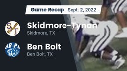Recap: Skidmore-Tynan  vs. Ben Bolt  2022