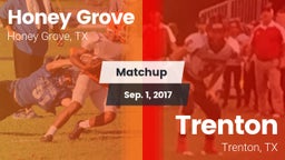 Matchup: Honey Grove High vs. Trenton  2017