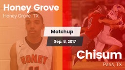 Matchup: Honey Grove High vs. Chisum  2017