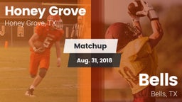 Matchup: Honey Grove High vs. Bells  2018
