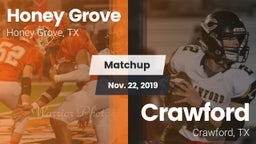 Matchup: Honey Grove High vs. Crawford  2019