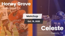 Matchup: Honey Grove High vs. Celeste  2020