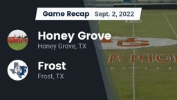 Recap: Honey Grove  vs. Frost  2022
