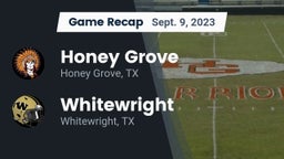 Recap: Honey Grove  vs. Whitewright  2023