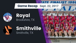 Recap: Royal  vs. Smithville  2017