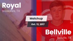 Matchup: Royal  vs. Bellville  2017