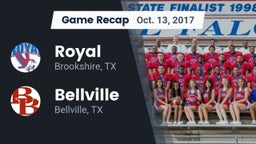 Recap: Royal  vs. Bellville  2017