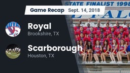 Recap: Royal  vs. Scarborough  2018