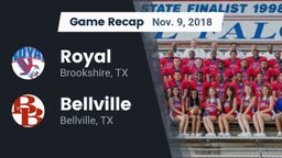 Recap: Royal  vs. Bellville  2018