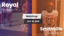 Matchup: Royal  vs. Smithville  2019