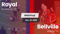 Matchup: Royal  vs. Bellville  2020