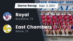 Recap: Royal  vs. East Chambers  2021