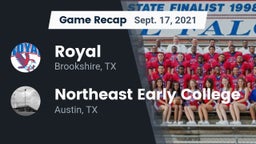 Recap: Royal  vs. Northeast Early College  2021