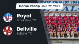 Recap: Royal  vs. Bellville  2021