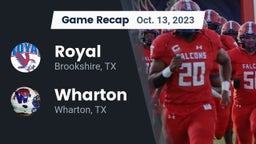 Recap: Royal  vs. Wharton  2023