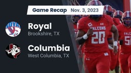 Recap: Royal  vs. Columbia  2023