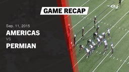 Recap: Americas  vs. Permian  2015