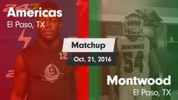 Matchup: Americas  vs. Montwood  2015