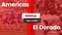 Matchup: Americas  vs. El Dorado  2017