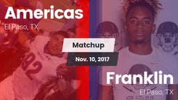 Matchup: Americas  vs. Franklin  2017