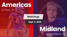 Matchup: Americas  vs. Midland  2019