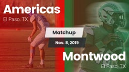 Matchup: Americas  vs. Montwood  2019