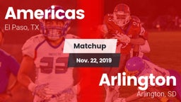 Matchup: Americas  vs. Arlington  2019