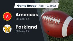Recap: Americas  vs. Parkland  2022