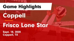 Coppell  vs Frisco Lone Star  Game Highlights - Sept. 18, 2020