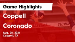 Coppell  vs Coronado  Game Highlights - Aug. 28, 2021