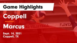 Coppell  vs Marcus  Game Highlights - Sept. 14, 2021