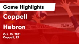Coppell  vs Hebron  Game Highlights - Oct. 15, 2021