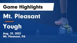 Mt. Pleasant  vs Yough  Game Highlights - Aug. 29, 2023