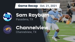 Recap: Sam Rayburn  vs. Channelview  2021