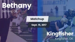 Matchup: Bethany  vs. Kingfisher  2017