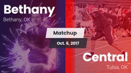 Matchup: Bethany  vs. Central  2017