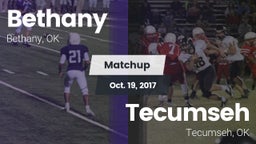 Matchup: Bethany  vs. Tecumseh  2017