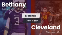 Matchup: Bethany  vs. Cleveland  2017