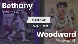 Matchup: Bethany  vs. Woodward  2020