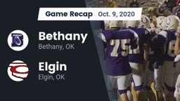Recap: Bethany  vs. Elgin  2020
